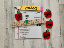 Load image into Gallery viewer, Interchangeable First Day of School Sign - Personalized