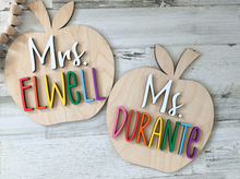 Load image into Gallery viewer, Personalized Apple Teacher Gift