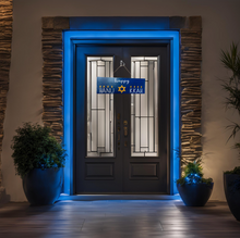 Load image into Gallery viewer, Happy Hanukkah Rustic Wood Sign