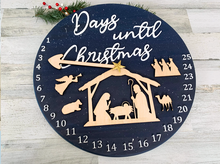 Load image into Gallery viewer, Christmas Nativity Countdown Clock