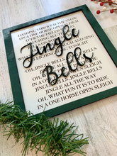 Load image into Gallery viewer, Jingle Bells Lyric Sign