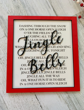 Load image into Gallery viewer, Jingle Bells Lyric Sign