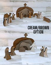 Load image into Gallery viewer, Easter Scene Wooden Decor