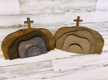 Load image into Gallery viewer, Easter Scene Wooden Decor