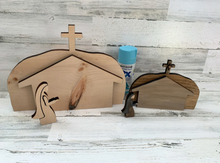 Load image into Gallery viewer, Easter Scene Wooden Decor