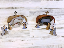 Load image into Gallery viewer, Easter Scene Wooden Decor