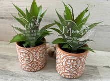 Load image into Gallery viewer, Personalized Acrylic Plant Stake