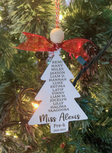 Load image into Gallery viewer, Teacher Tree Ornament