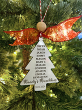 Load image into Gallery viewer, Teacher Tree Ornament