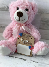 Load image into Gallery viewer, I Love You because Dry Erase Board Affirmation Sign For Kids