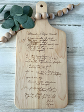 Load image into Gallery viewer, Custom Engraved Recipe Board