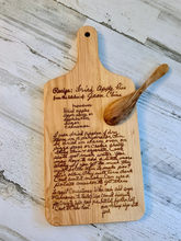 Load image into Gallery viewer, Custom Engraved Recipe Board