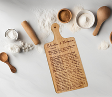 Load image into Gallery viewer, Custom Engraved Recipe Board