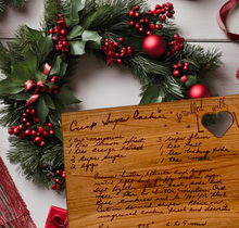 Load image into Gallery viewer, Custom Engraved Recipe Board