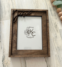Load image into Gallery viewer, Personalized Photo Frame