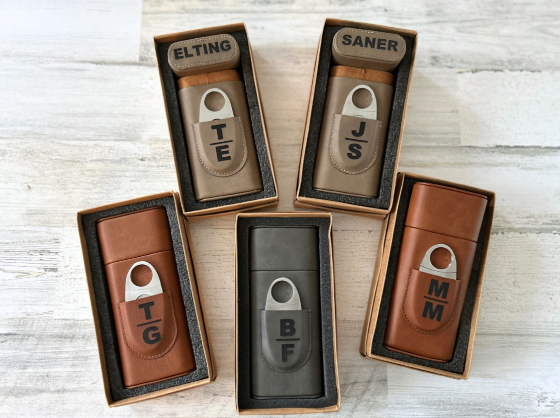 Personalized Cigar Case