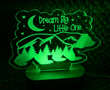 Load image into Gallery viewer, Wilderness Color Changing Night Light