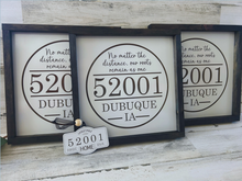 Load image into Gallery viewer, Personalized Zip Code Sign