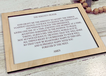 Load image into Gallery viewer, Serenity Prayer Sign