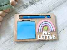 Load image into Gallery viewer, Physician Associate Rainbow Post it Note Holder