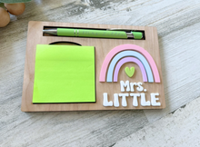 Load image into Gallery viewer, Physician Associate Rainbow Post it Note Holder