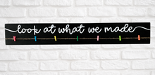 Load image into Gallery viewer, Personalized Kids Artwork "Look What I Made" Sign