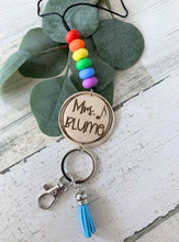 Load image into Gallery viewer, Custom Beaded Lanyard