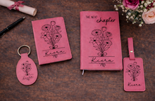 Load image into Gallery viewer, Personalized Leatherette keychain