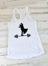 Load image into Gallery viewer, Workout wedding silhouette CrossFit shirt