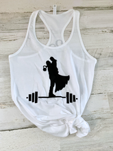 Load image into Gallery viewer, Workout wedding silhouette CrossFit shirt