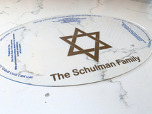 Load image into Gallery viewer, Hanukkah Blessings Menorah Drip Tray