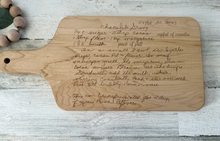 Load image into Gallery viewer, Custom Engraved Recipe Board