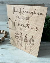 Load image into Gallery viewer, Personalized Christmas Cards Holder