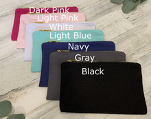 Load image into Gallery viewer, Dog Mom Paw Prints Cosmetic/make-up bags