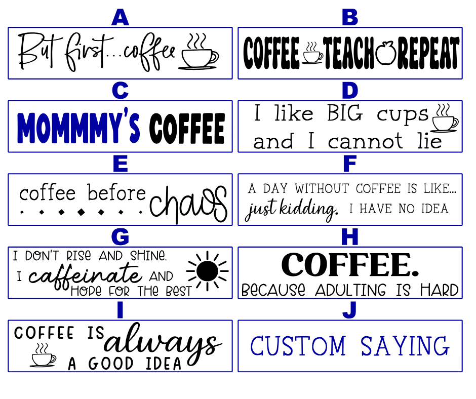 Personalized Coffee Scoop