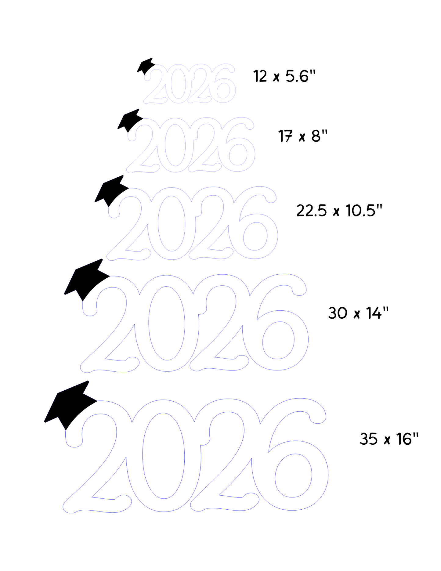 Personalized Graduation Signature Keepsake Sign