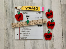 Load image into Gallery viewer, Interchangeable First Day of School Sign - Personalized
