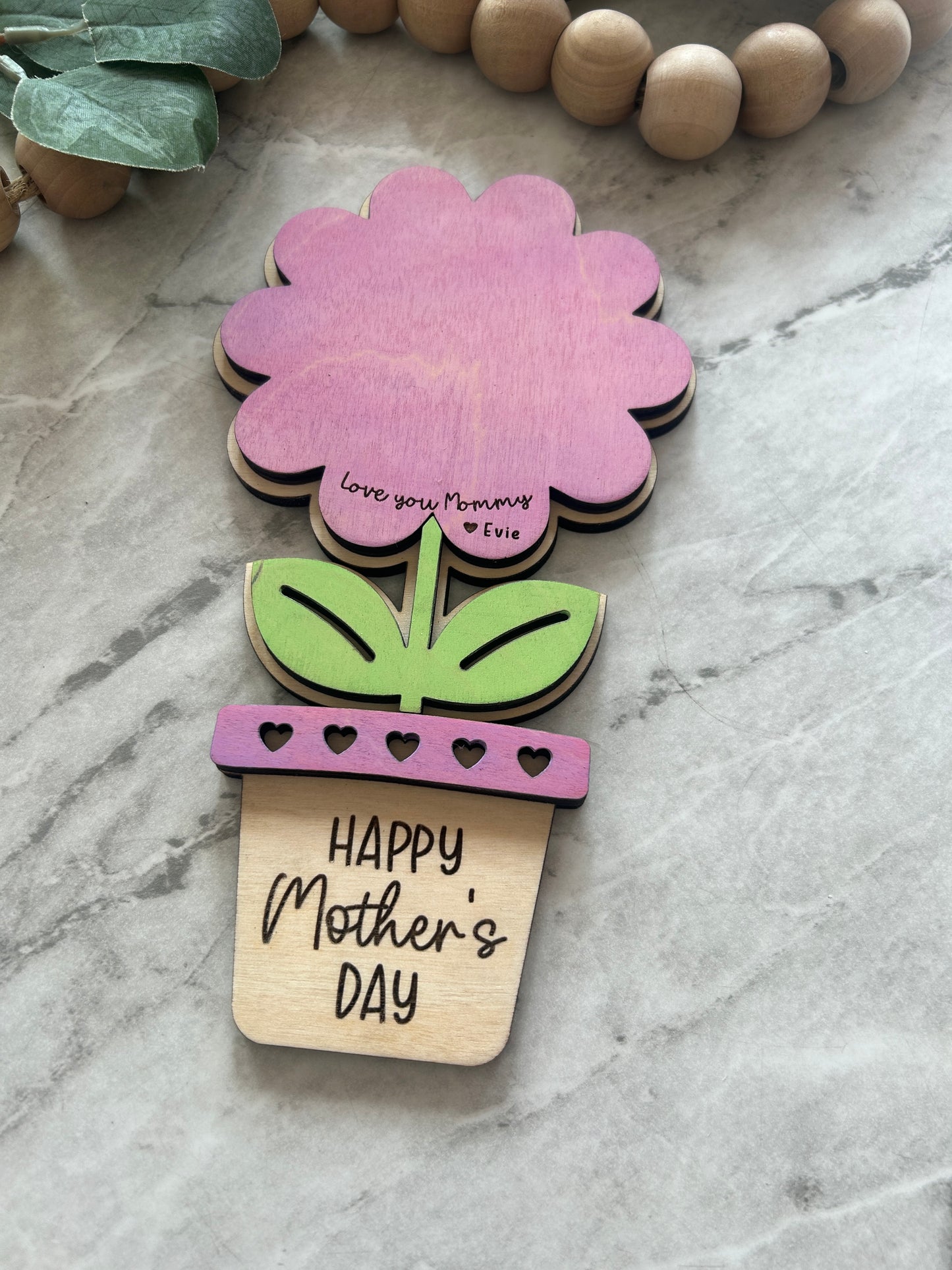 Handprint Flower Pot
