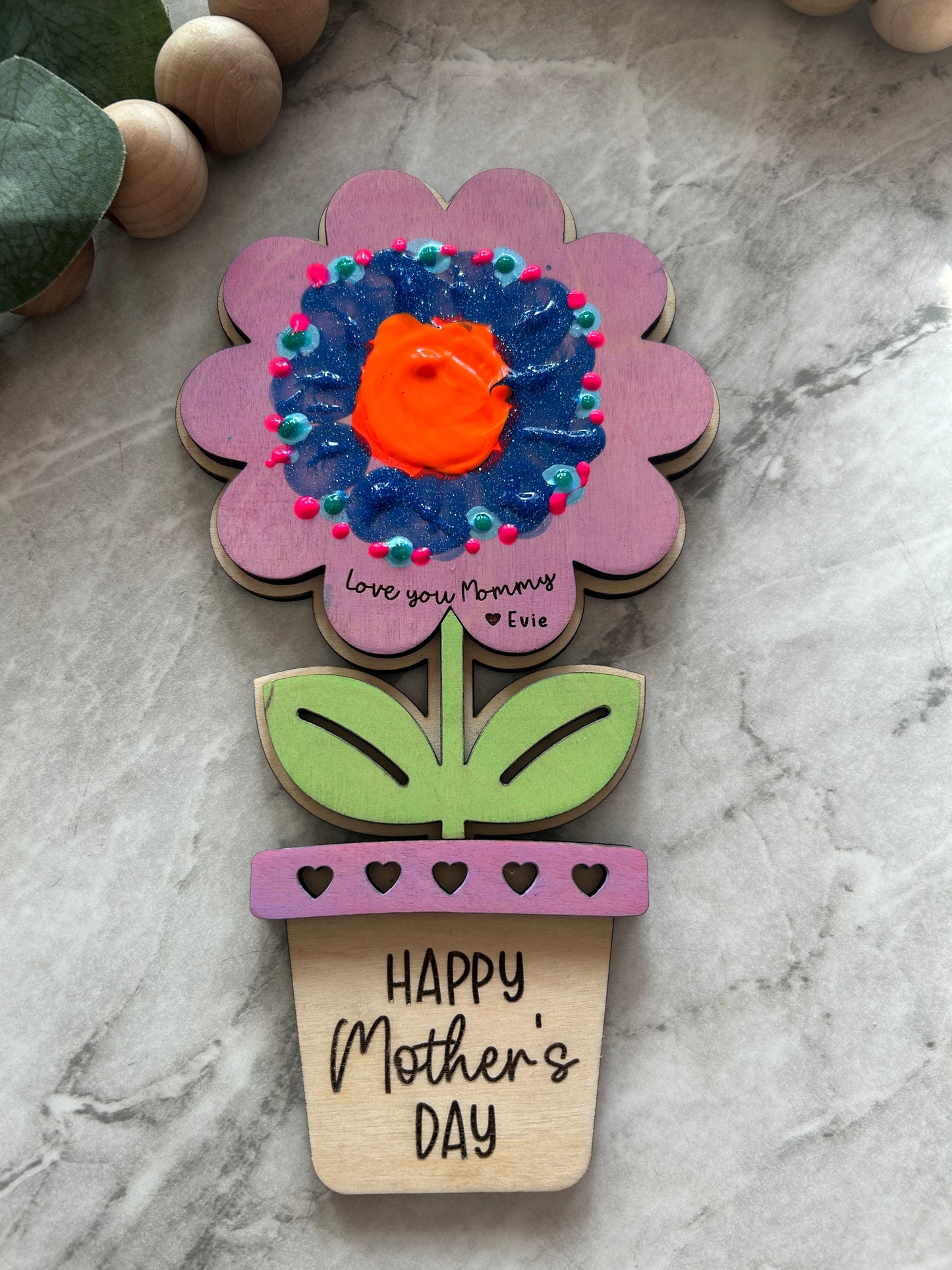 Handprint Flower Pot
