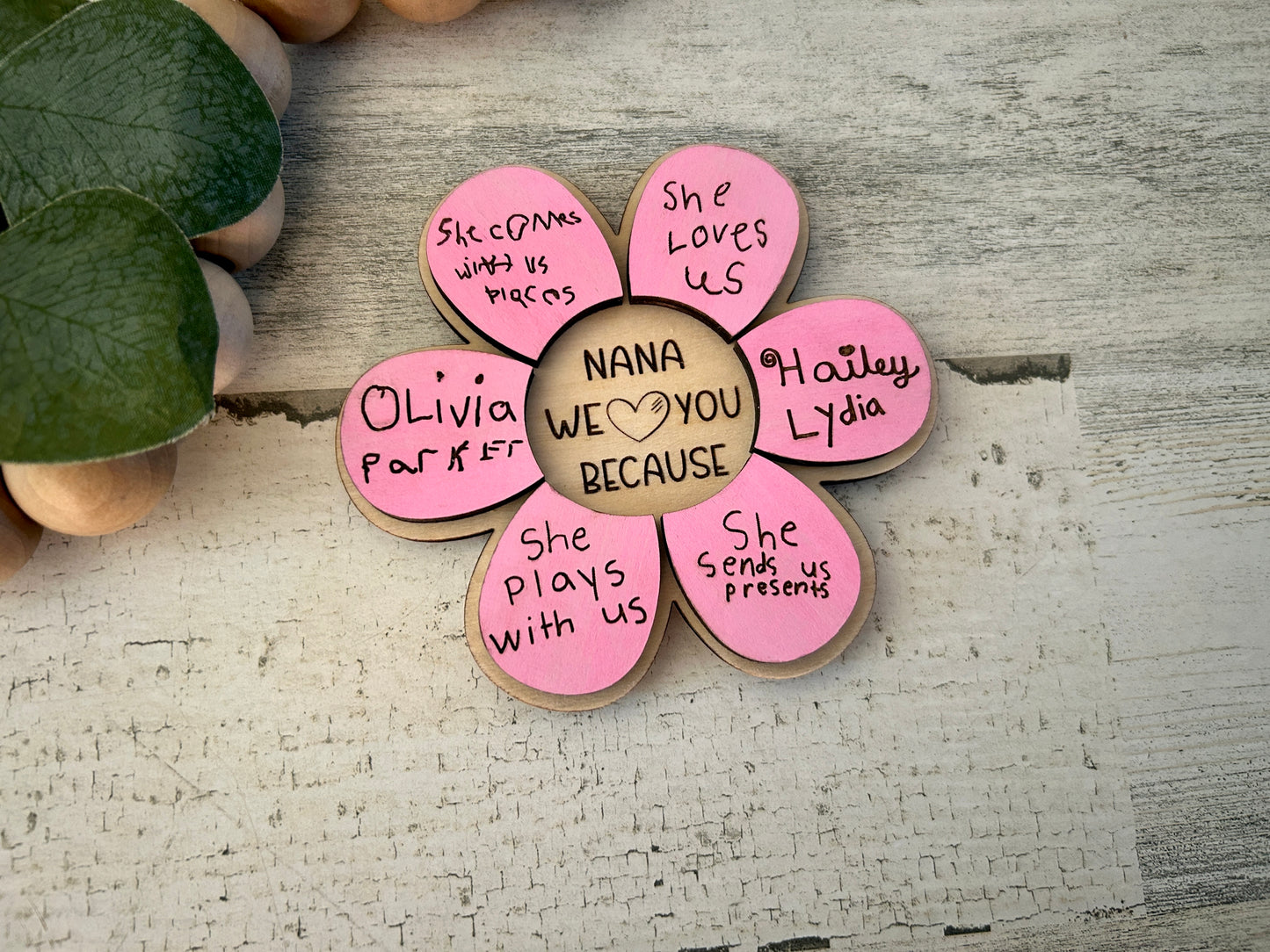 Customized Flower Magnet