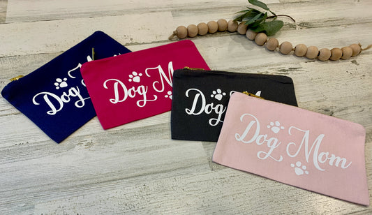 Dog Mom Cosmetic/make-up bags