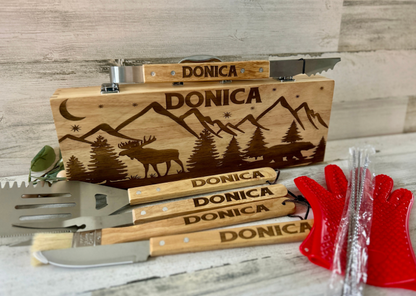 Personalized Engraved BBQ Spatula