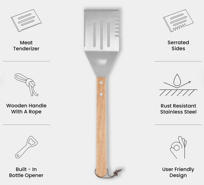 Personalized Engraved BBQ Spatula