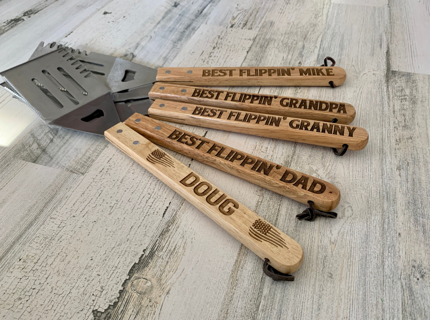 Personalized Engraved BBQ Spatula