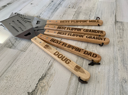 Personalized Engraved BBQ Spatula