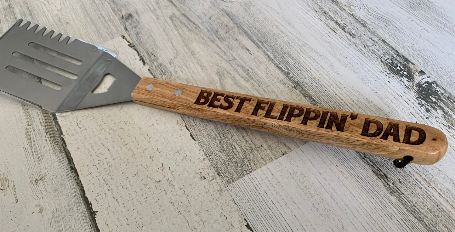 Personalized Engraved BBQ Spatula