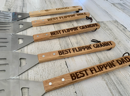 Personalized Engraved BBQ Spatula
