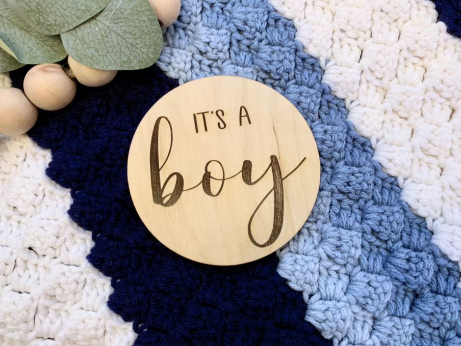 Baby Announcement Sign