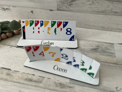 Personalized Playing Card Holder Family Game Night