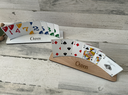 Personalized Playing Card Holder Family Game Night